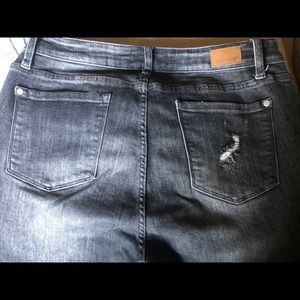 Grey Sone washed Skinny fit Jeans